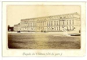France, Palais de Versailles, Façade du Château (Côté du parc)