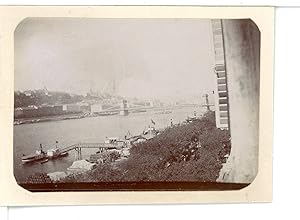 Hungary, Budapest, Panorama over the Danube