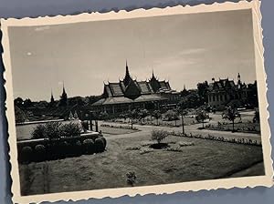 Indochine, Cambodge, Phnom Penh, Enceinte du Palais Royal