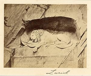 Suisse, Lion de Lucerne