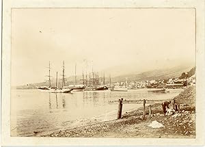 Martinique, Saint-Pierre, La Rade avant la catastrophe de 1902