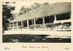 Ceylon, Rest House near Kandy