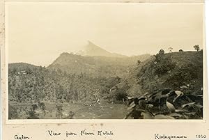 Ceylon, Kadugannawa, View from Farm Estate
