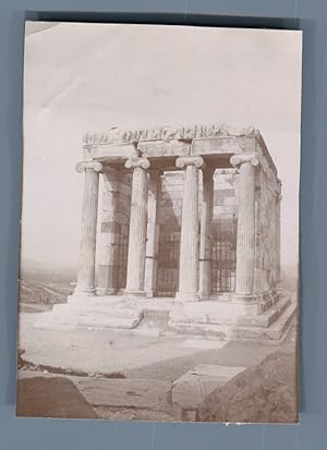 Grèce, Athènes, Temple de la Victoite Aptère