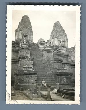 Cambodge, L'entrée du temple d'Angkor