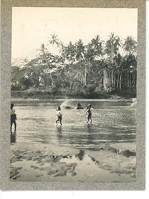 Burma, Scene at the river