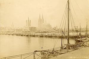 Allemagne, Cologne, Vue de Deutz