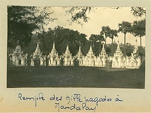 Birmanie, Mandalay, Temple des Milles Pagodes