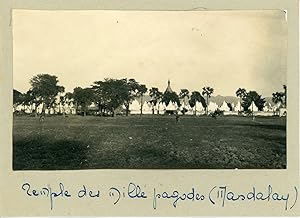 Birmanie, Mandalay, Temple des Milles Pagodes