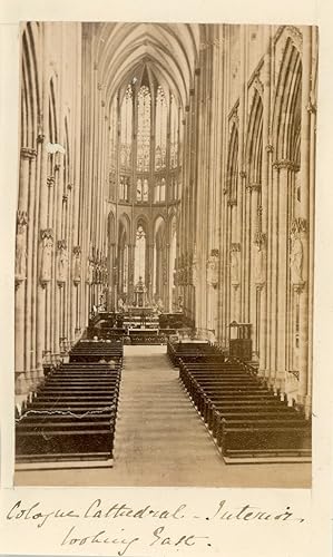 Germany, Cologne Cathedral, Interior looking East