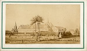 France, Abbaye-Collège de Pontlevoy (reproduction d'après un tableau )