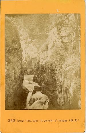 G.C., France, Cauterets, Gouffre du Pont d'Espagne