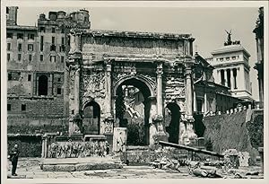 Otto Kröner, München, Italien, Rom, Forum Romanum (Roma, Arco di Septimius Severus)
