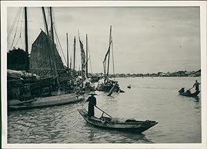 Burma, Rangoon, The boats