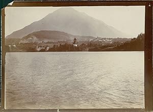 Suisse, Spiez et le Mont Niesen