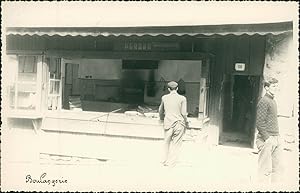 Yougoslavie, Sarajevo. Boulangerie (Bosnie Herzégovine), 1957