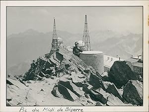 France, 1949, Pic du Midi de Bigorre