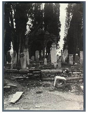 Turquie, Cimetière de Scutari. Tombeau du Cheval