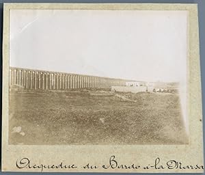 Tunisie, Tunis, Aqueduc du Bardo à La Marsa