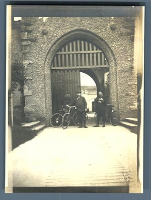 Allemagne, Cyclotouristes dans les environs de Francfort