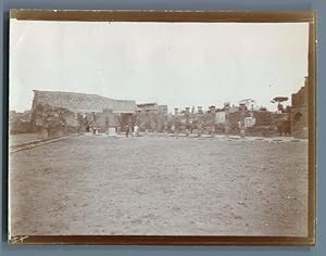 Italia, Pompei, Piazza di Teatro tragico