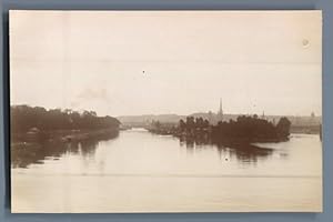 France, En Chemin de Fer, La Seine à Rouen