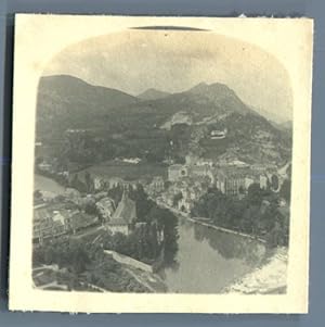 France, Lourdes, Vue du Château