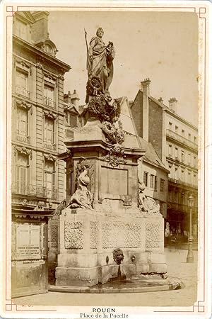 N.D., France, Rouen, Place de la Pucelle