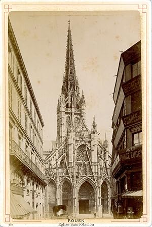 N.D., France, Rouen, Eglise Saint Maclou