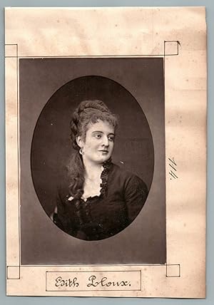 France, Paris, Théâtre, Edith Ploux