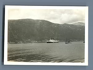 Bernard Lefebvre, Norvège, Vu du bateau "Mexic"