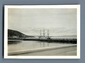 Bernard Lefebvre, Norvège, Vue d'un bateau