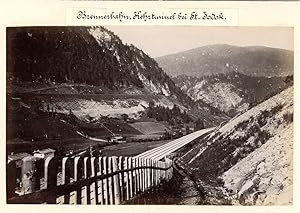 Österreich, Brennerbahn Kehrtunnel St Jodok
