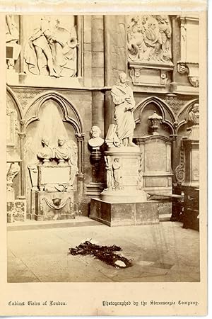 Stereoscopic Co., Cabinet Views of London. Westminster Abbey. Dickens's Grave