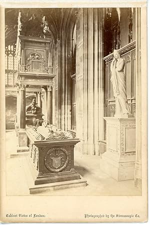 Stereoscopic Co., Cabinet Views of London. Westminster Abbey. Tomb Mary Queen of Scots