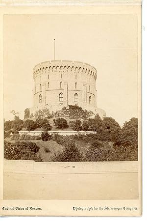 Stereoscopic Co., Cabinet Views of London. Windsor Castle, Round Tower