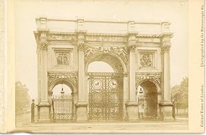 Stereoscopic Co., Cabinet Views of London. The Marble Arch