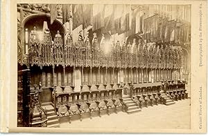 Stereoscopic Co., Cabinet Views of London. Westminster Abbey. Henri VII's Chapel