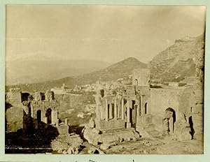 Italia, Taormina, Rovine