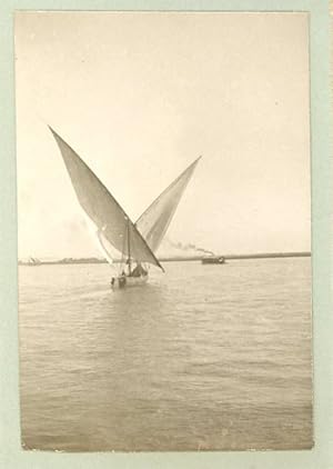 Egypt, Boat on the Nile