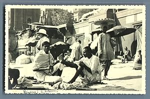 India, Benares, Le pédicure