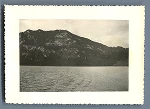 Suisse, La Montagne et Lac de Brunner