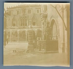 Croatia, Fountain at Ragusa (Dubrovnik)