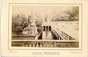 F. Fescourt, France, Nîmes, Bains Romains