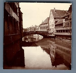 Deutschland, Nürnberg, Fleisch Bridge