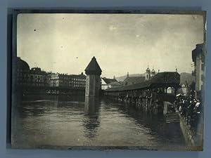 Suisse, Lucerne, Le Pont