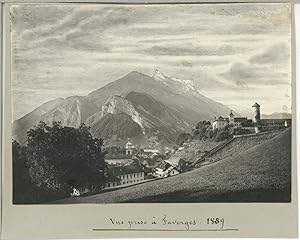 France, Vue prise à Faverges (Haute Savoie)