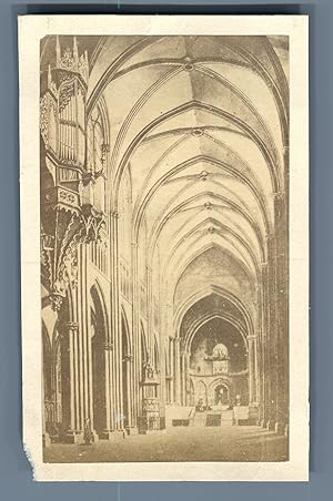 France, Strasbourg, Intérieur de la Cathédrale