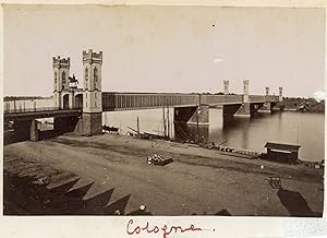 Germany, Cologne, The Old Bridge