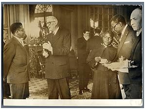 Le Général de Gaulle et le Président congolais Fulbert Youlou